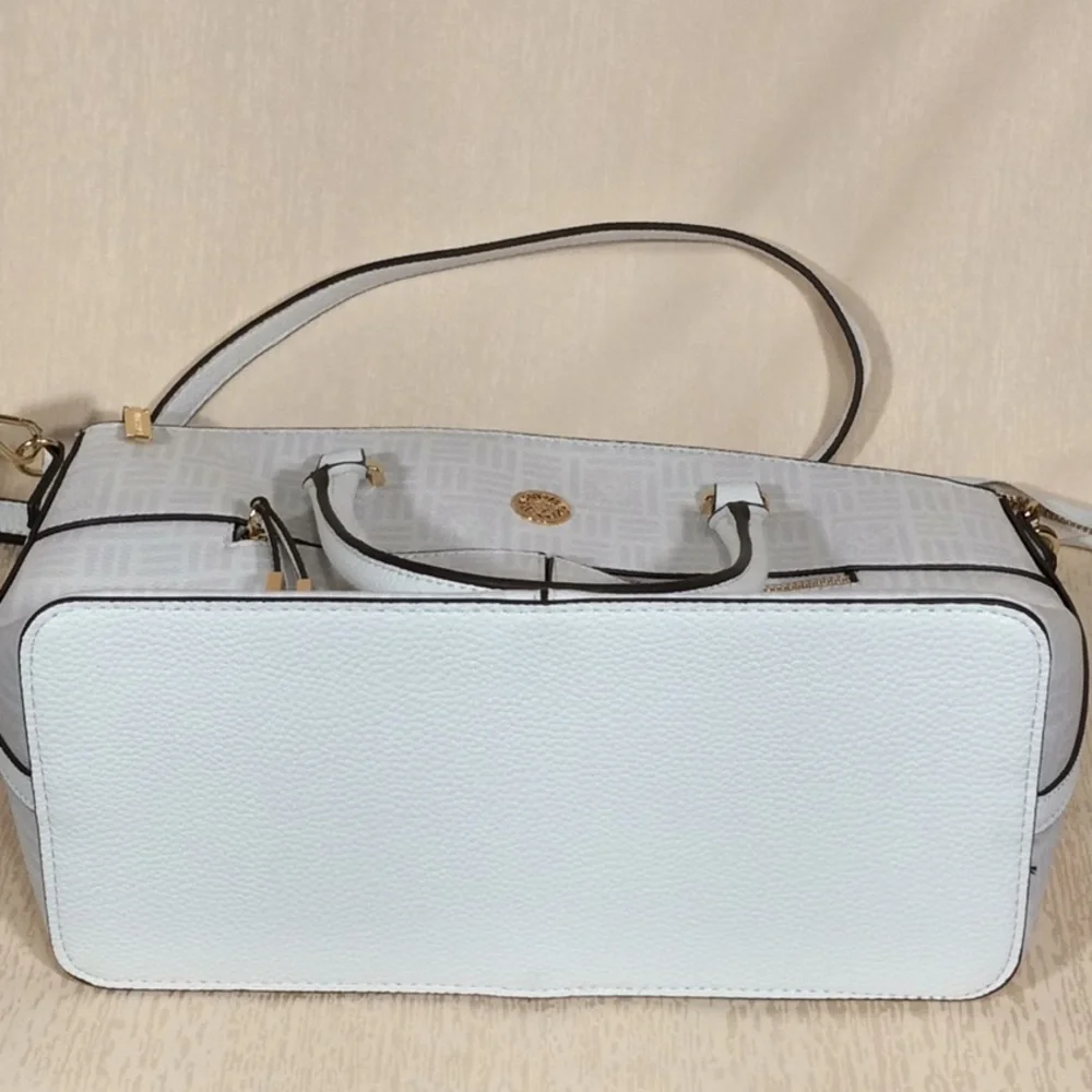Anne Klein Dome Satchel Handbag Crossbody Purse